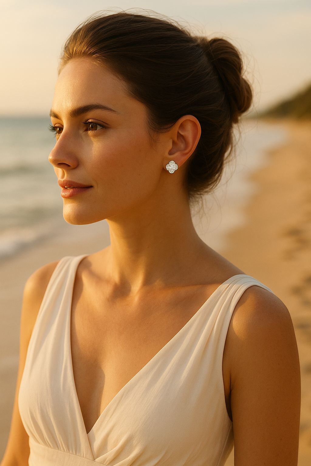 Boucles Jardin de Lumière – Argent 925