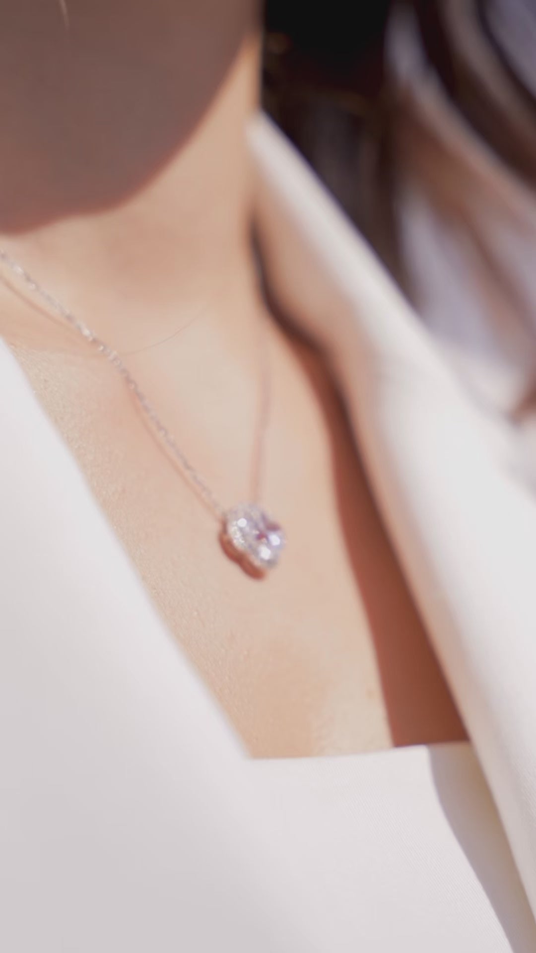 Collier Jardin de Lumière – Argent 925