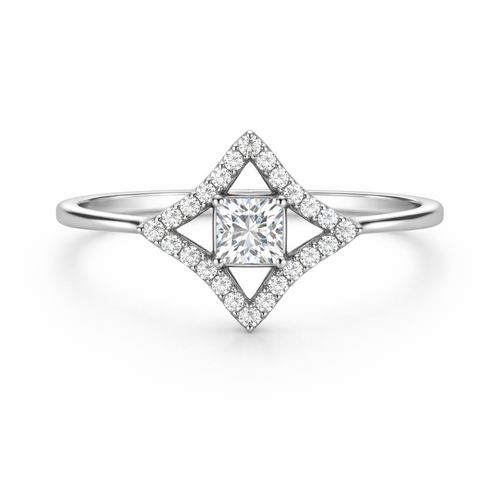 Bague Fleur de lumière – Argent 925