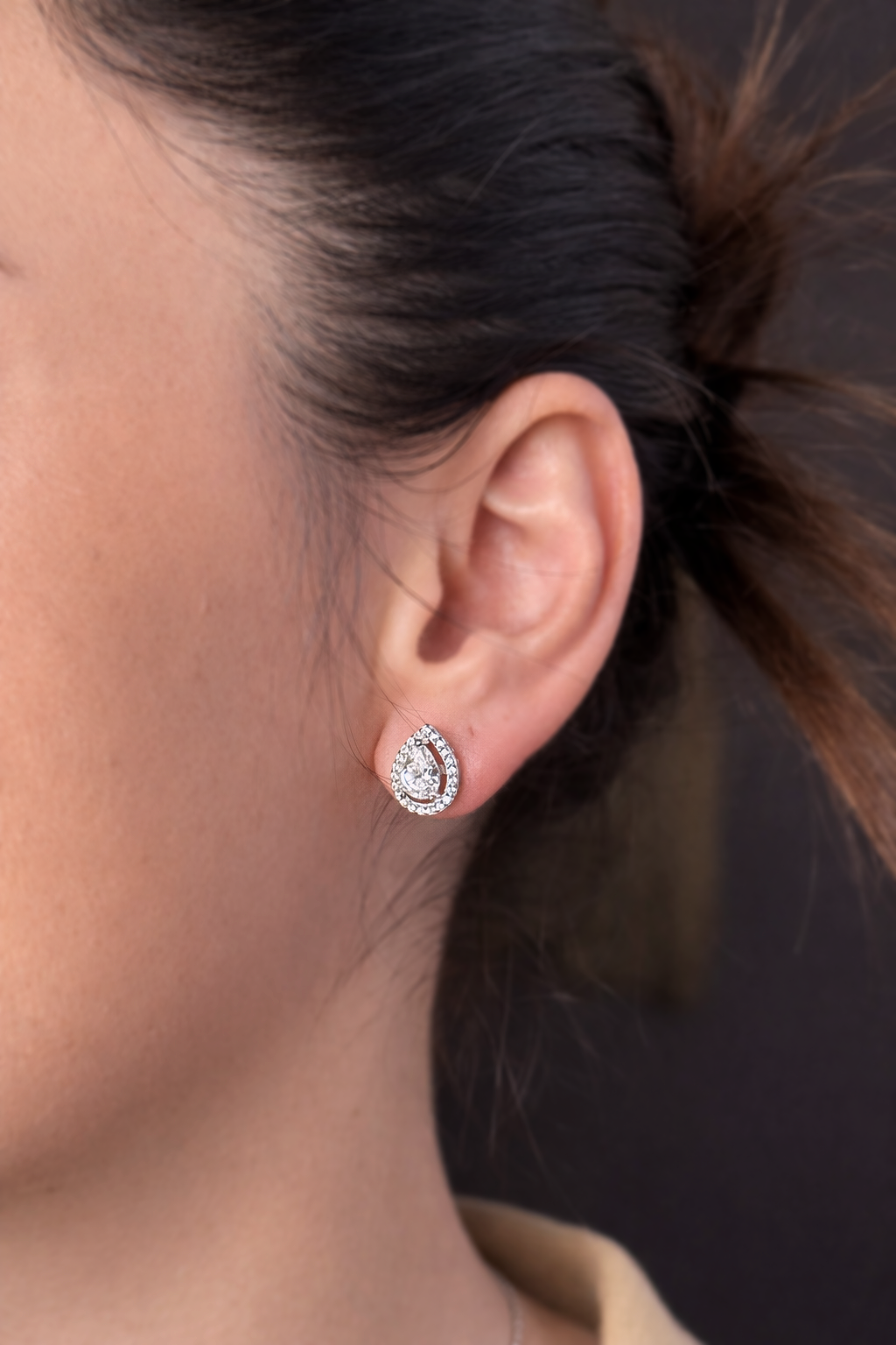 Boucles d’oreilles Goutte de Grâce – Argent 925