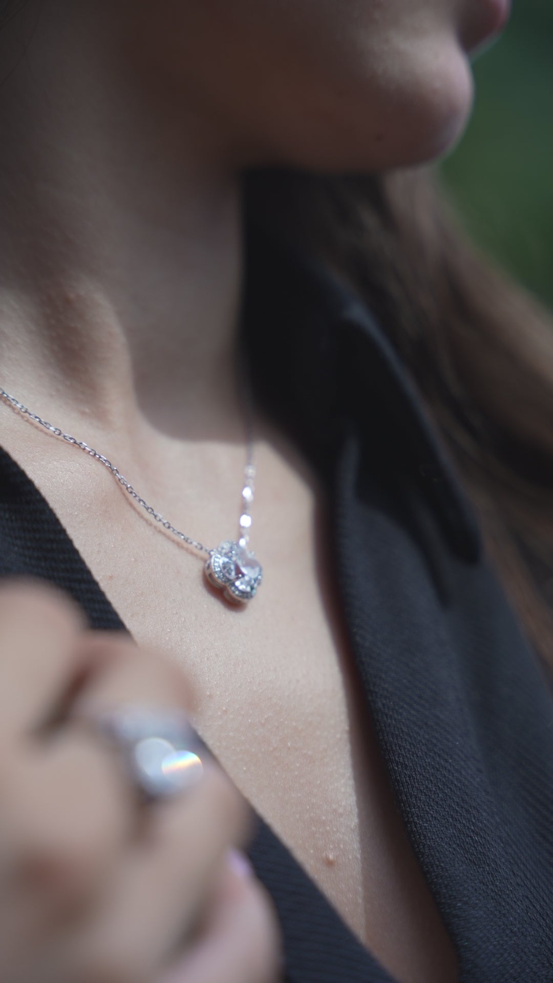 Bague Jardin de Lumière – Argent 925 & Zirconium